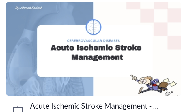 Stroke Lecture